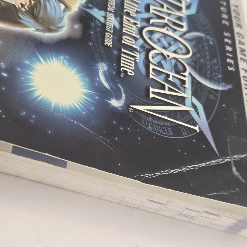 Star Ocean: Till the End of Time Official Strategy Guide Brady PS2 w/ Fold Out!